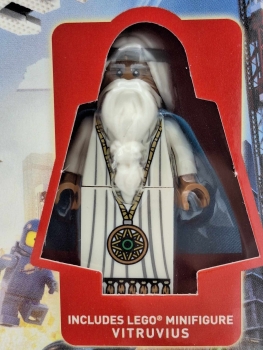 The Lego Movie Blu-Ray + Minifigur VITRUVIUS - NEU